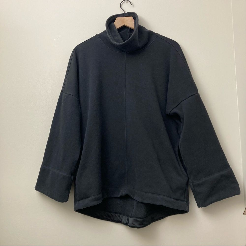 Athleta Cozy Karma Funnel Neck Sweatshirt M